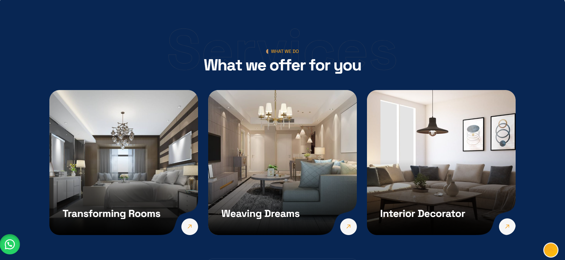 MJ Interiors furniture e-commerce